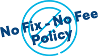 No Fix - No Fee Policy Logo