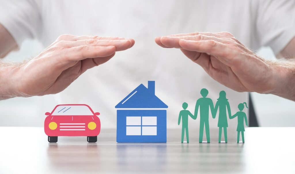 car, home, family, and life insurance