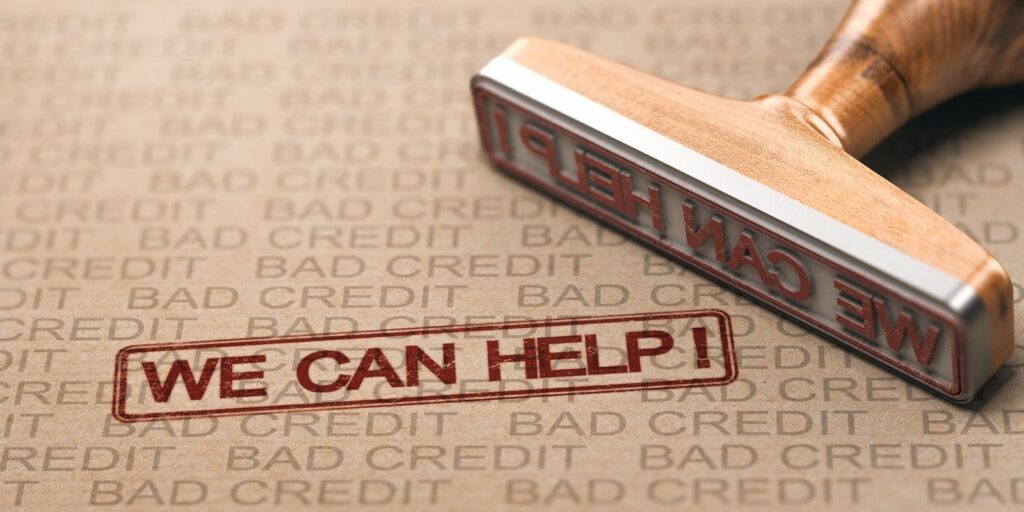 we can help to repair your bad credit